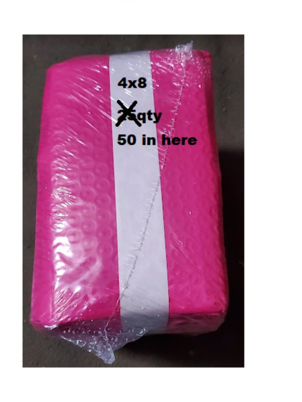 packaging for mail.